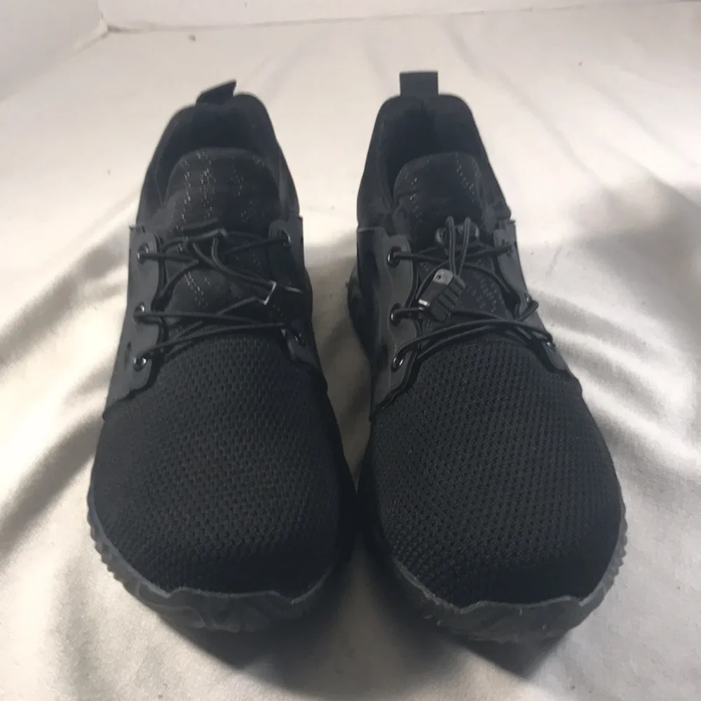Indestructible Ryder 1.5 Black Rubber and Mesh Hard Toe Men's Safety Work Shoes
